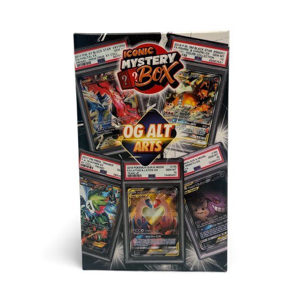 Iconic Mystery Box — Premium Mystery Boxes, Graded Cards & Sealed Packs
